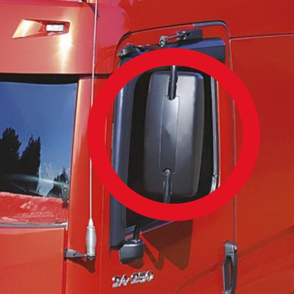 Vidro com Base do Espelho Retrovisor Volkswagen Constellation -Mercedes-Benz LS Atron - Ford Cargo - 2012- Inteiro