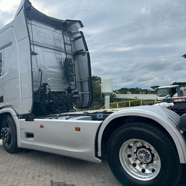 Paralama Scania NTG Preto Chapa 4,5 mm