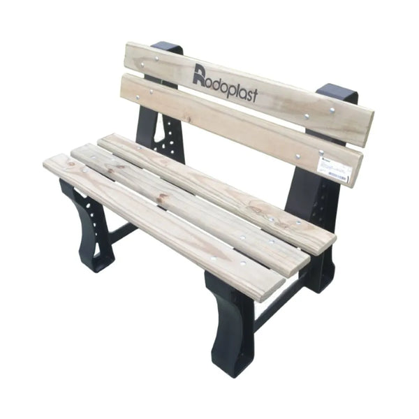 Banco de madeira com 2 Lugares Modelo Standart - Rodoplast
