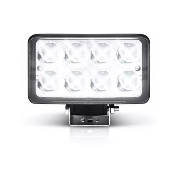 Farolete Retangular Worklight Bivolt 4 D 8 Leds 24 Watts