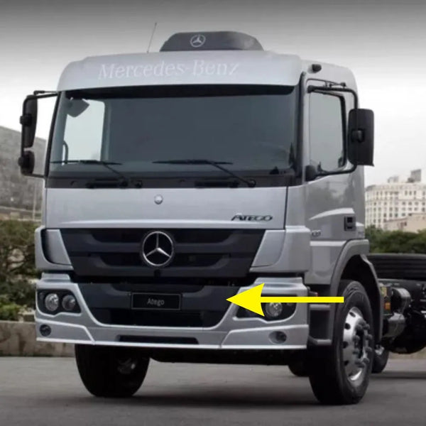 Grade Frontal Inferior Mercedes-Benz Atego 2012 - Cinza