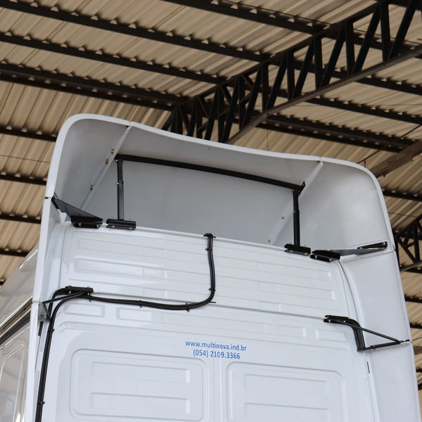 Defletor de Ar Mercedes-Benz Axor Cabine Alta Completo - Rodoplast