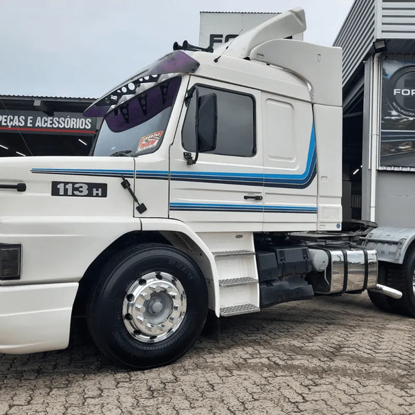Defletor de Ar Scania T R 112 113 Topline Teto Alto Completo - Rodoplast