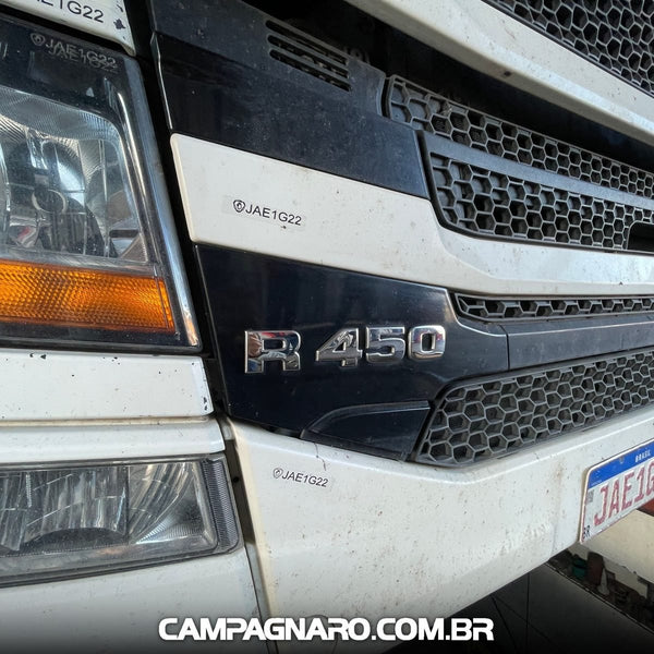 Emblema de Pôtencia Inox Espelhado Scania NTG