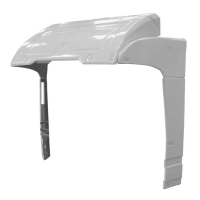 Defletor De Ar Scania T R 112 113 Teto Baixo Completo - Rodoplast