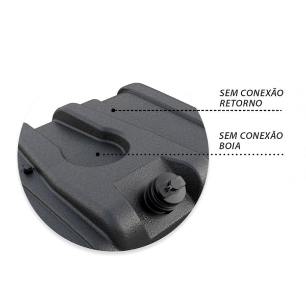 Kit Tanque Plástico Auxiliar Compatível com Mercedes-Benz 1634 1938 1938S Atego 2425 2426