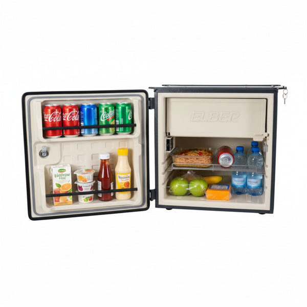 Geladeira Caminhão Externa 85 Litros Big 12v 24v Elber - Bege