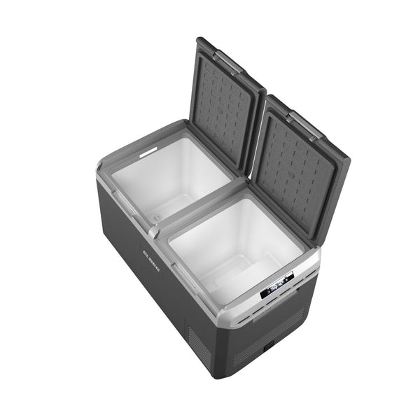 Geladeira Portátil Day2Day 75 Litros Dual Zone Dark 12V/24V 110V/220V