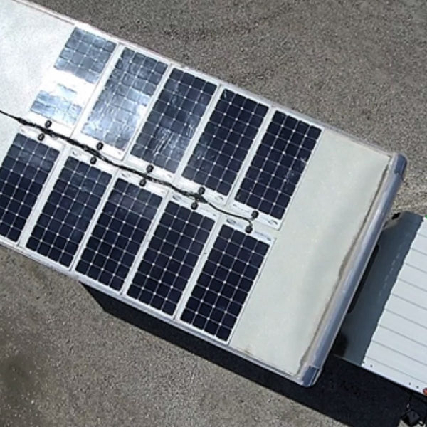Kit Painel Solar Flexível 200w para Caminhão