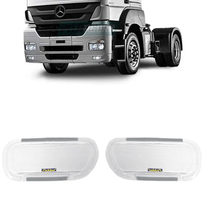 Capa do Farol Acrílico Auxiliar Mercedes-Benz Axor