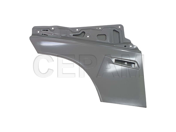 Extensão Porta FH5 (após 2021) ( Alumínio ) Volvo Lado Direito - foto do fabricante Cepam
