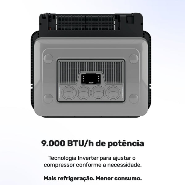 Ar-Condicionado de Teto Elber EL9000 Inverter 9000 BTUs 24V