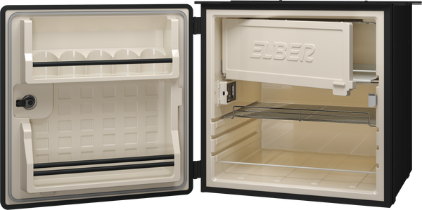 Geladeira Caminhão Externa 85 Litros Big 12v 24v Elber - Bege