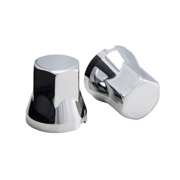 Capa de Porca de Roda Lisa 32 e 33mm Lisa Cromada