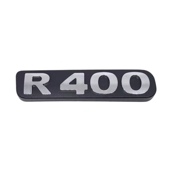 Emblema R400 Cromado