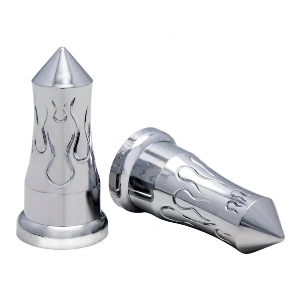Capa de Porca Roda Fire 32mm 33mm Cromada - 10 Unidades