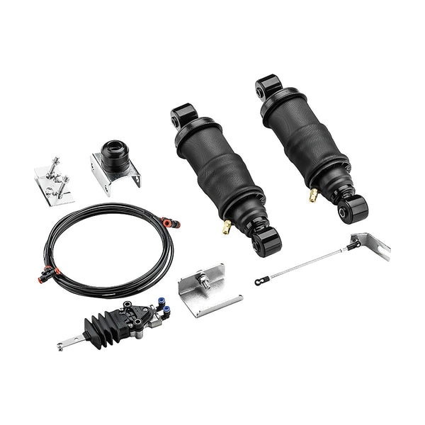 Conjunto Completo Mola Pneumática da Cabine Mercedes-Benz Axor Série 20 2006 a 2023 Traseiro - foto do fabricante Suspentech