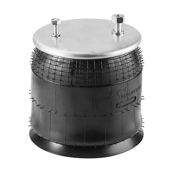 Mola Pneumática Suspensão do Eixo Pulverizador Kuhn Fighter 2500/3000 e Montana Parruda Stronger Dianteira e Traseira (kit sem base) - foto do fabricante Suspentech