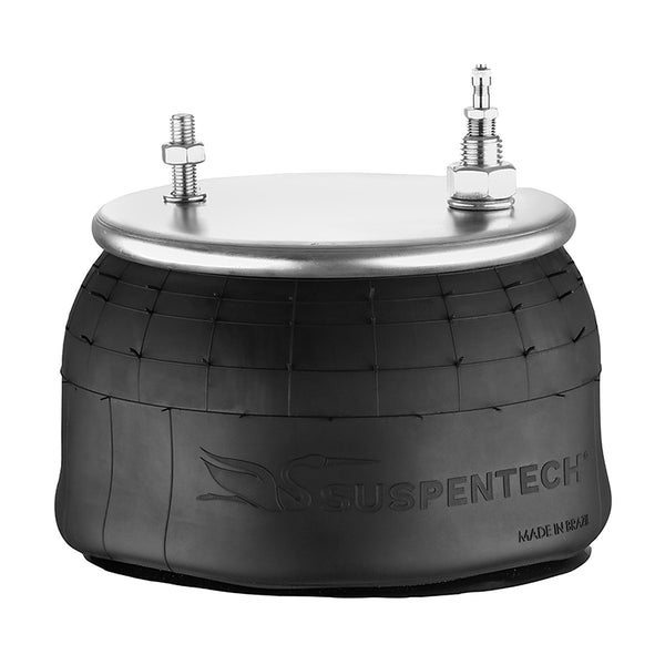 Mola Pneumática Suspensão do Eixo Pulverizador Autopropelido John Deere M4730 Dianteira (kit sem base) - foto do fabricante Suspentech