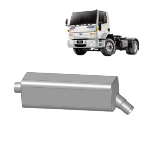 Silenciador com Miolo Metálico Ford Cargo Euro 3