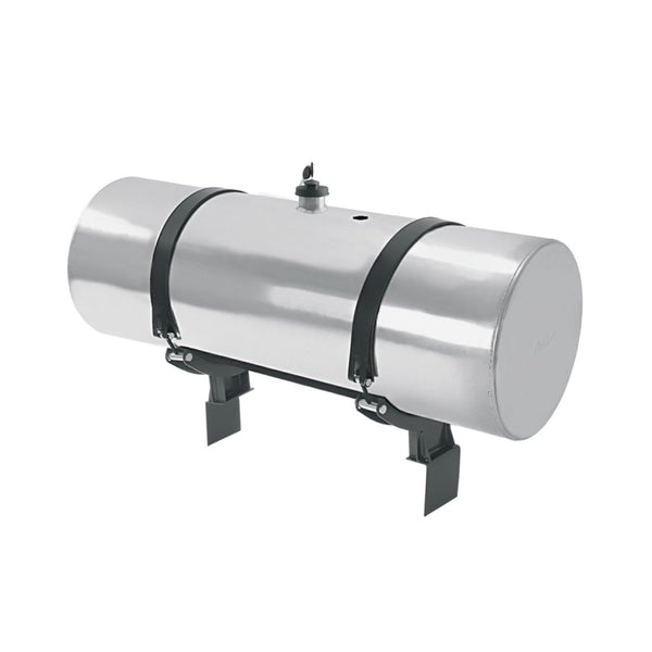 Kit Tanque Combustível Especiais Redondo Diâmetro 660 mm - Fixação Atrás Cabine