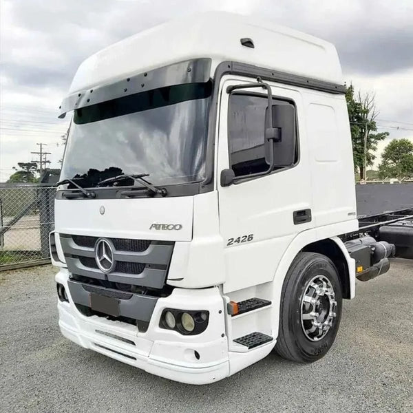 Spoiler Mercedes-Benz Atego 2013 (14 cm) Necessário M30069 - BL Fibras
