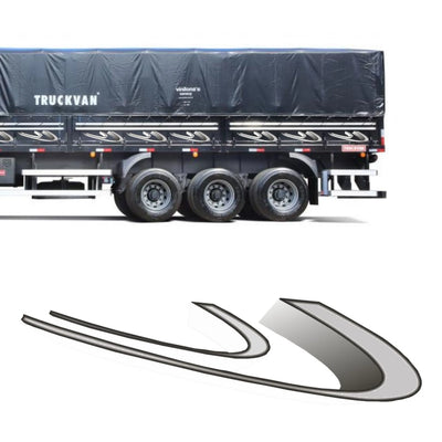 Faixa Adesivo para Carreta do Volvo Top Class