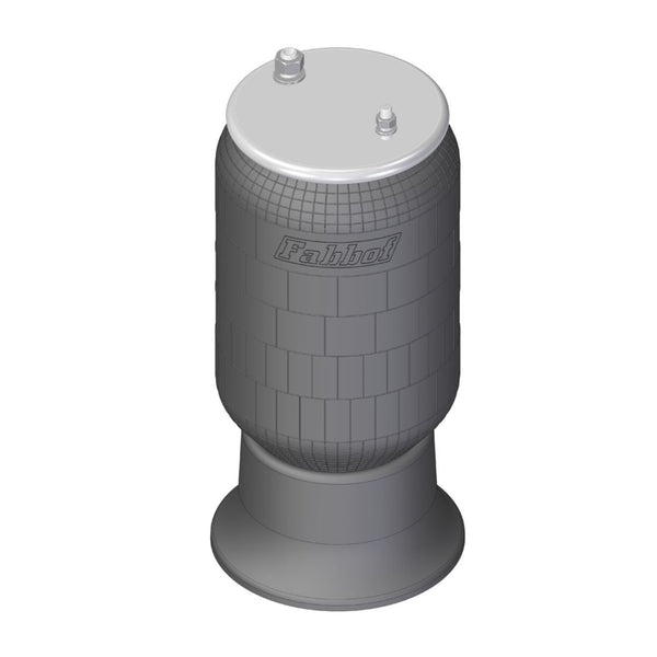 Conjunto Mola Pneumática para Suspensão de Eixo com Base para Caminhão Volvo FH NH Volkswagen Titan 18.310 Volkswagen Constellation 19.320 Ford Cargo