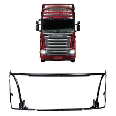 Armação da Grade Superior Scania 2008 até 2018 Alumínio - Boff