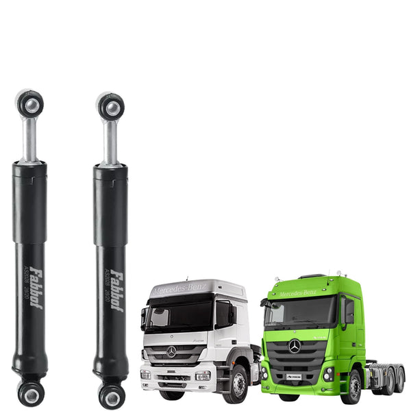 Amortecedor Horizontal Transversal Cabine Mercedes-Benz Axor/Actros - Traseira