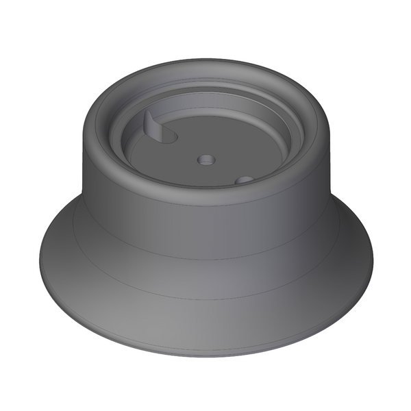 Base Inferior Nylon Suspensor Eixo SC S4/S5