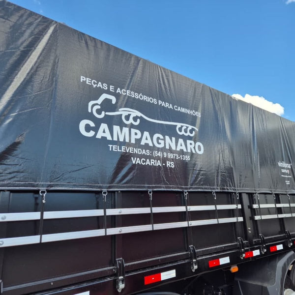 Lona de Vinil para caminhão Com Bojo 16,70 x 5,10 Metros (Impermeável)
