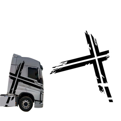 Faixa Adesivo Lateral VOLVO FH Performance Edition (Preta)