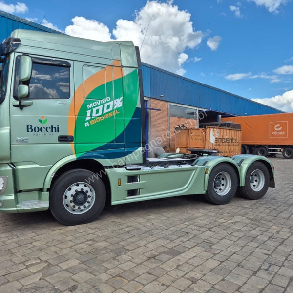Carenagem Side Skirt Lateral New DAF XF 6x4 - Entre eixo 3475 mm e 3600 mm - Fibroplast