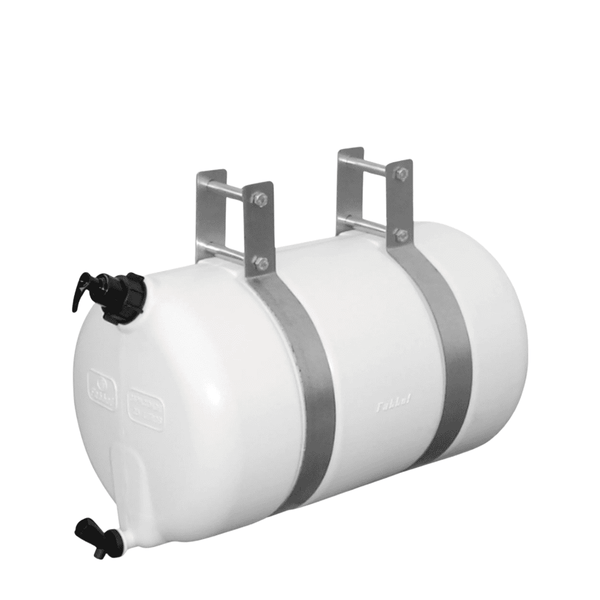 Barrica De Agua Plástica 25 Litros Com Saboneteira (Preta e Branca)