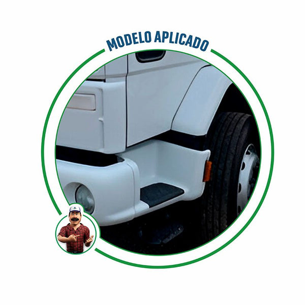 Pisante Estribo Ford Cargo 815 2622 BL Fibras Plástico