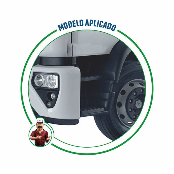Estribo Inferior Iveco Tector Cursor 2009 a 2019 - Plástico
