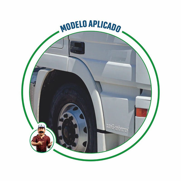 Acabamento Paralama Estribo Mercedes-Benz Actros