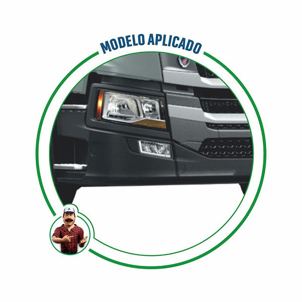 Tampa Acabamento Farol Auxiliar Scania NTG