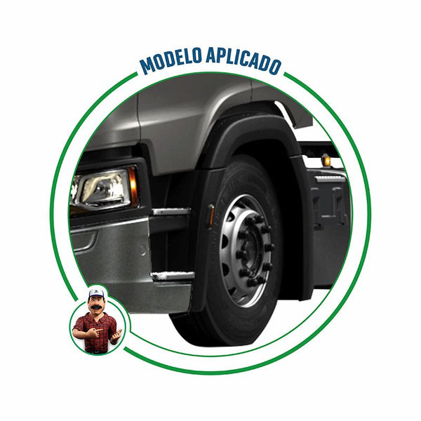 Acabamento Paralama Cabine Dianteiro Scania NTG - 770 mm