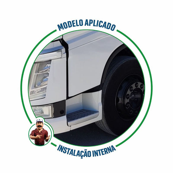 Complemento do Estribo Superior Volvo New FH - Plástico