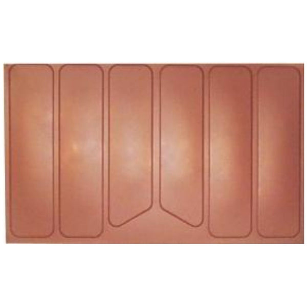 Chapa Traseira Volvo NL EDC Lata - Boff