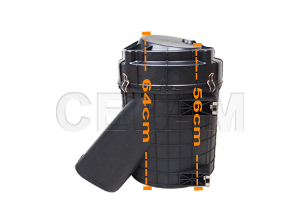 Corpo Filtro de Ar (alto) Scania - foto do fabricante Cepam
