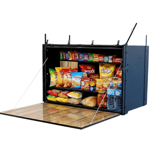 Caixa de Comida para Caminhão 1,10 metros - 2 Andares - Chimba