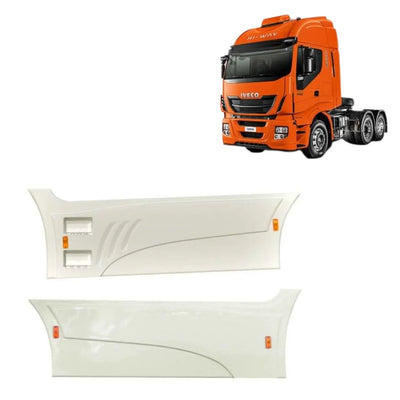 Carenagem Side Skirt Lateral Iveco HI-WAY 3500 mm Entre Eixos - Fibroplast