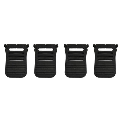 Presilha de borracha Paralama Ford Cargo 2842 Tripartido - 4 Unidades