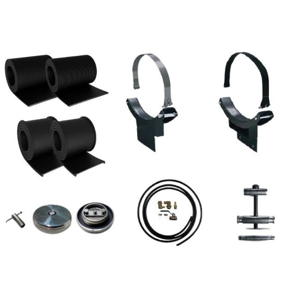 Kit Instalação Tanque Inox Adicional Diesel Universal - Atrás da Cabine