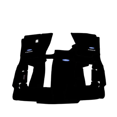 Jogo de Tapete Preto Para Caminhão Ford Cargo 1517 2422 2842
