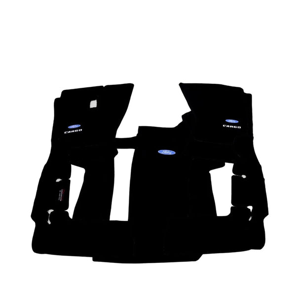 Jogo de Tapete Preto Para Caminhão Ford Cargo 1517 2422 2842