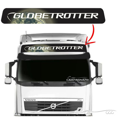 Adesivo para Luminoso Volvo Globetrotter (Cinza)